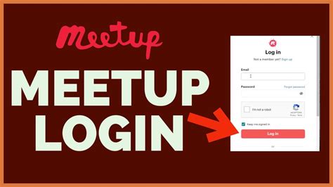 meetup id sign in